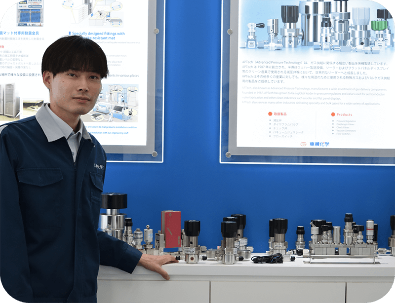 機器事業部で取り扱う機器の写真